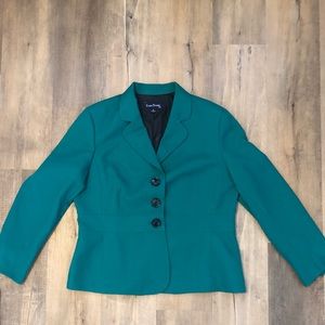 Women’s blazer teal green Even-Picone suit